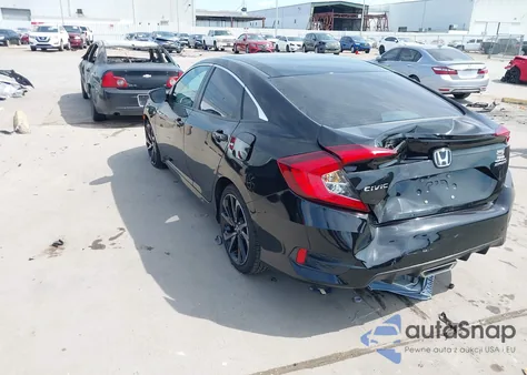 2021 Honda Civic Sport from USA, damaged, VIN 2HGFC2F85MH505707